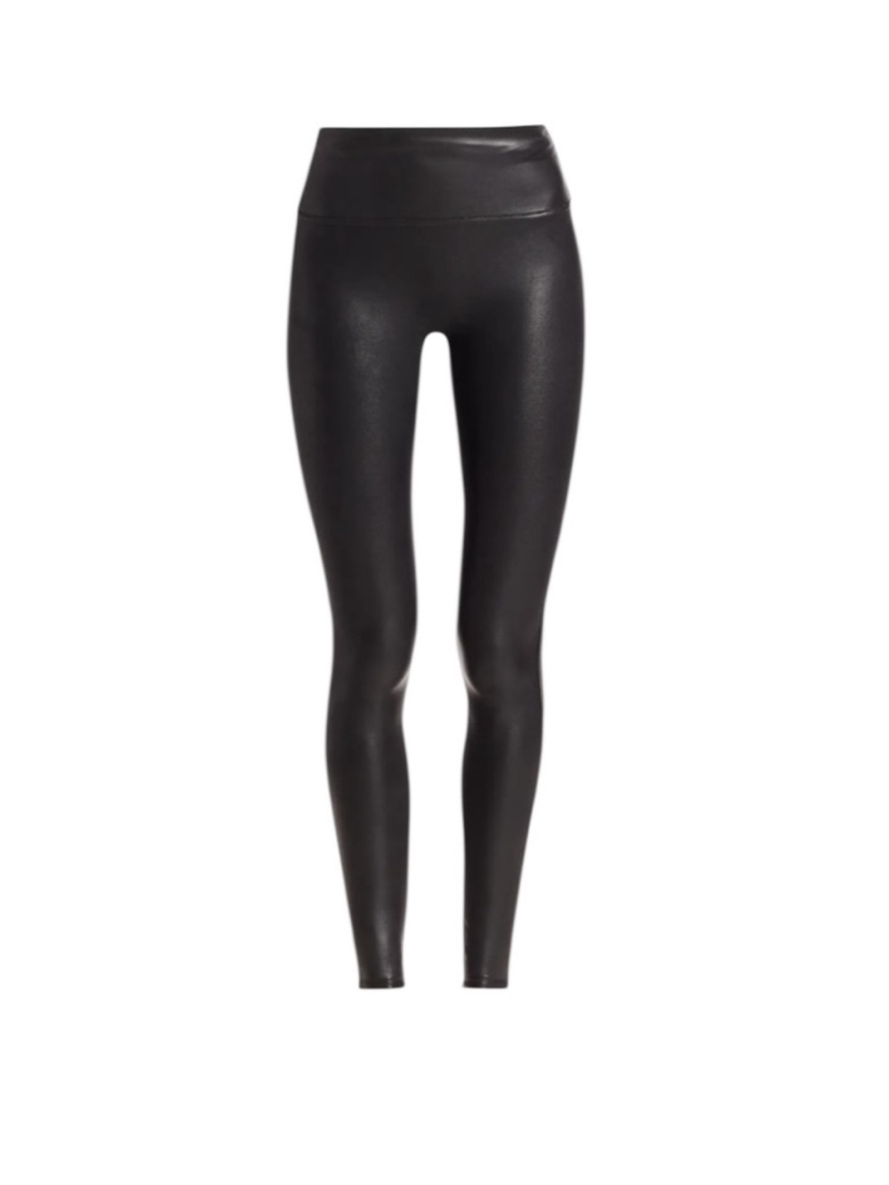 SPANX
High-Waist Black Faux Leather Leggings